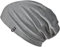 Enter the Complex® Leichte Beanie Mütze, Herren und Damen, Übergangsmütze, Sommer Beanie, Dünne Kopfbedeckung, Baumwolle (Jersey), L/XL, Dunkel Grau Meliert