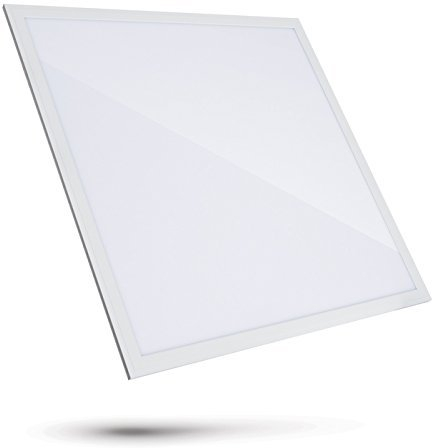 LED Panel Slim 40W 60x60cm 4000K Neutralweiß 4000lm Deckenbeleuchtung Büro inkl. Trafo mit Befestigungsclips Lange Lebensdauer