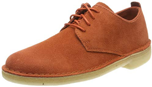 Clarks Damen Desert London. Derbys, Braun (Burnt Orange SDE Burnt Orange SDE)