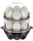 Hamilton Beach 3-in-1 Electric Egg Cooker for Hard Boiled Eggs, Poacher, Omelet Maker & Vegetable Steamer, Holds 14, Black (25508)