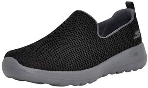 Skechers Women's Go Walk Joy Sneaker, Black/Charcoal, 5 UK