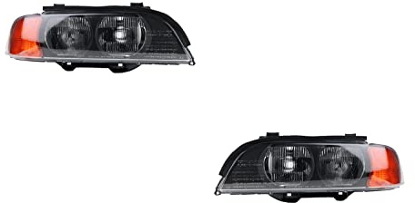 Johns, Scheinwerfer Halogen passend für BMW 5er E39 11/95-08/00 H7 HB3 Set