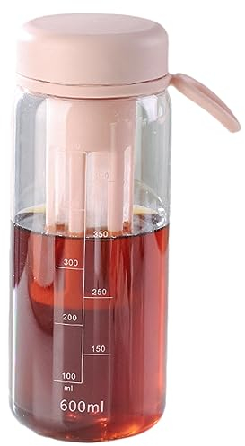 Wilitto Cold Brew Coffee Maker 450/600ML with Fruit Infuser for Making Iced Fruit Tea and Coffee，Leak-Proof Newest Patented，Perfect for Outdoor Exercise Travel and Gym（White＋Green＋Pink） P