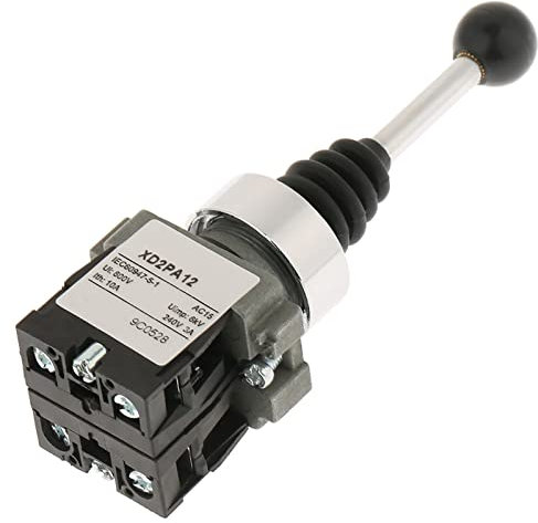 2 Joystick de 12v 15×4×3 2 Posiciones 2no Reemplazo de Joystick Bloqueado Apto para Xd2pa12