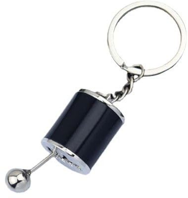 Jouet anti-stress avec changement de vitesse : porte-clés avec design de changement de vitesse à six vitesses, idéal comme jouet anti-stress pour jouer et se détendre sans stress, parfait pour les