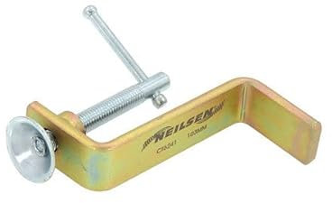 Neilsen CT6241 Bricklaying Profile Clamp Internal Small (103mm - Half Brick) - Zinc-Plated Steel, Superior Corrosion Resistance, for 40mm, 50mm, 50.8mm Profiles