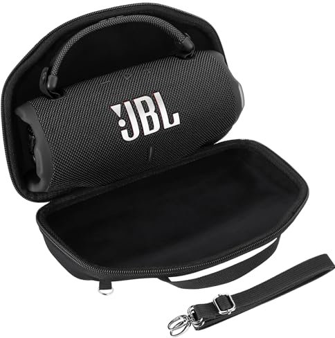 Peyyargo Dur Étui de Protection Compatible avec JBL Charge 6 Enceinte Portable (Noir)