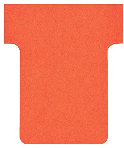 Nobo Kartentafel Zubehör T-Karten, Größe 1.5, 100 Stück, rot