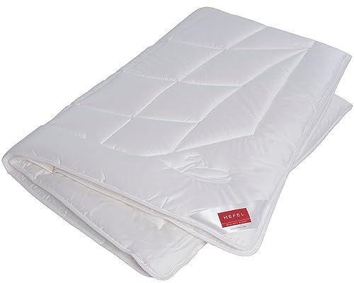 HEFEL Pure Maize Ganzjahres Bettdecke, 100% Mais (135 cm x 200 cm)