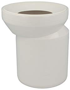 Sanit WC-Exzentersstutzen DN100 weiß