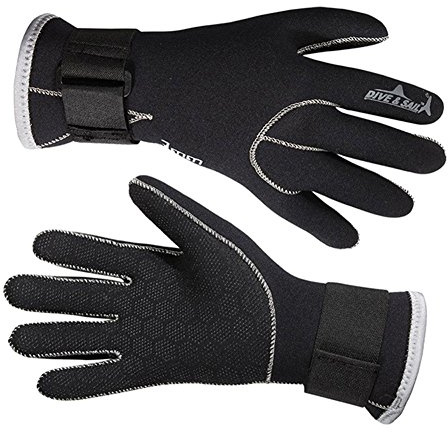 Aogolouk Erwachsene Tauchhandschuhe Ultraspan Gloves, Wassersport Schwimmen Tauchen Macht Handschuhe zum Surfen