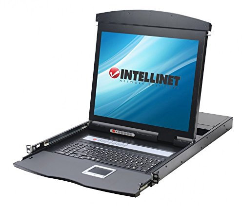 INTELLINET IDATA KVM-DR19C - Console KVM Switch 1 Porta USB / PS2 con LCD 19'' da Rack 19''