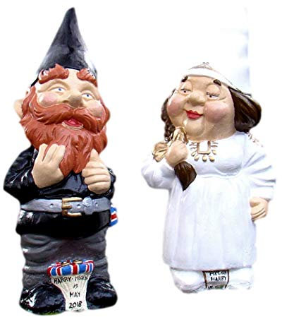 Pixieland Personalised Wedding Couple (Bride & Groom) Garden Ornaments