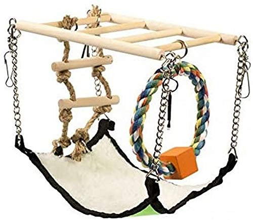 duvoplus DUVO 7556006 Holzbrücke Aufhängung, 17 x 22 x 15 cm