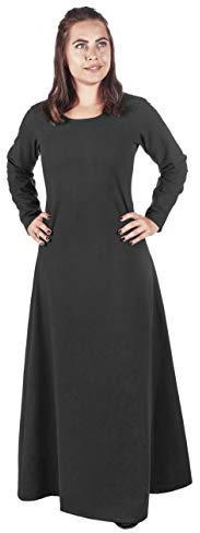 Andracor - Langes Mittelalter Unterkleid aus Baumwolle - Verkleidung - Kostüm - Wikinger, Fantasy & Cosplay