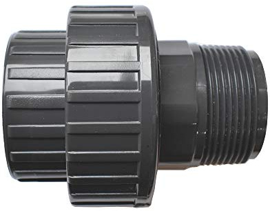 PVC 3/3 Verschraubungen Innengewinde x Aussengewinde 1 1/4