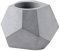 Nicole - Stampo in silicone per piante grasse e piante grasse per vaso da fiori realizzato a mano, geometria in cemento