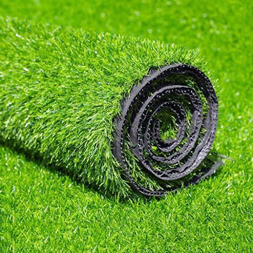 Kunstrasen, Innen Außen Balkon Garten Dekor Drainage Löcher Faux Gras Teppich Teppich for Haustiere 3cm hoch (Size : 79inx157in)
