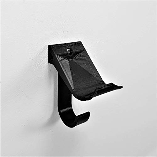 Wandhalterung für PS4 / Slim / Pro Controller, mit Kopfhörer-Halterung, Schwarz