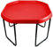 Tufff Spot Red Plastic Mixing Play Tray & Height Adjustable 3 Tier Frame Stand - Suitable for Indoor or Outdoor Use.