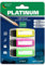 PLATINUM USB-Stick mit Beschriftungsfeld 32 GB 3-Pack USB Archiv 2.0 USB-Flash-Laufwerk - 3er Pack Speicher-Stick in Schwarz/Bunt Neon