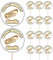 AK Giftshop personalisierbare Tuba Geburtstags- und Cupcake-Aufsätze, Flaggen, Party-Dekorationen – (14 Stück)
