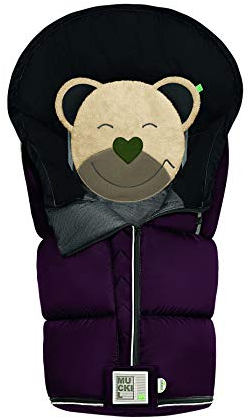 Odenwälder Fußsack Mucki L für Kinderwagen & Buggy classic dark berry