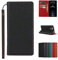 Copmob Case Compatible for iPhone 12 Pro Max,Premium Genuine Leather Flip Wallet Case,[3 Card Holders][Magnetic][RFID-Blocking],Protective Case Cover for iPhone 12 Pro Max - Black