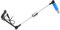 Fischen Biss Alarm Swinger Tackle Bite Indikator Alarme Karpfen Spulen Drop Off Swinger Alarme Zubehör mit Licht(Blau)