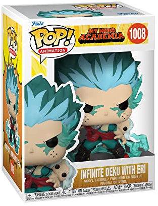 Funko Pop! Animation: MHA - Infinite Deku With Eri - My Hero Academia - Figura in Vinile da Collezione - Idea Regalo - Merchandising Ufficiale - Giocattoli per Bambini e Adulti - Anime Fans