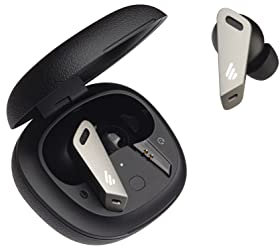 Edifier NB2 Pro Hybrid Active Noise Cancelling Earbuds - 6 Mics - Bluetooth Wireless Earphone - Stereo Deep Bass - 32H Play Time with in-Ear Detection, App Control, IP54 Waterproof for Sport-Black