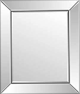 MirrorOutlet Milton Manor DC010-M Wandspiegel, 1 Kanten, 69 x 58 cm, Rahmenlos, venezianisch