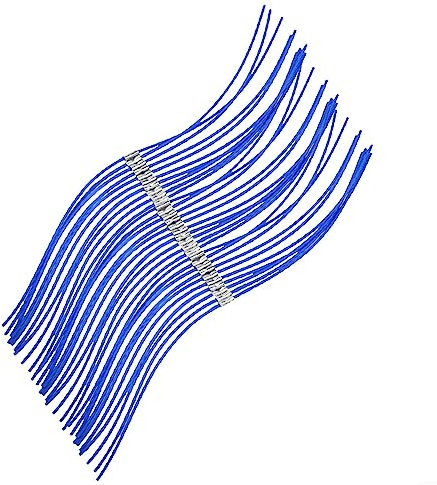 QOXEZY 30pcs Strimmer Lines for Black & Decker GL687 GL690,Electric Strimmer Grass Trimmer Line Brush Cutter Cutting Trimmer Lines Heavy Duty,3mm*40cm