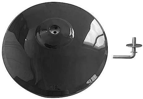 LOVIVER Floor to Ceiling Fan Chassis, Pedestal, Multipurpose Portable Repair Floor Standing Round Base for Home Bedroom Office Outdoor Desk, black