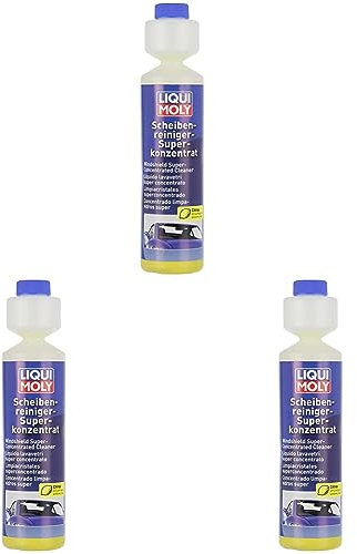 LIQUI MOLY Scheibenreiniger-Superkonzentrat Citrus | 250 ml | Wischwasserzusatz | Art.-Nr.: 1519 (Packung mit 3)