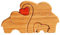 Drawelry Personalisiert Holz Elefanten Puzzle mit 2–8 Familien Namen Liebe Herz Gravur Skulptur, Tier Statue Ornamente für Home Dekor Elternteil Kinder Geburtstags Weihnachts Neujahrs Geschenke (A2)