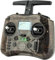 Radiomaster Pocket Hall Gimbal EdgeTX Sender, Fernbedienung, tragbar, leicht, integriertes LED-Licht, faltbare Antenne (Cc2500 Charcoal Mode 2)