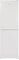 Teknix SMF1755W/E 254L 54cm Wide Smart Frost Fridge Freezer - White