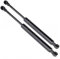 zjsm NfffiPp - 2 stücke Auto Heckklappe Boot Gas Frühling Streben Prop Lift Unterstützung Dämpfer passt für Citroen C1 passt für Peugeot 107 Toyota Aygo 55.5cm 8731L0 689500H010, 689500H02