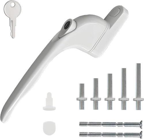 Fizzix Universal uPVC Window Handle Multi-Spindle – Durable Replacement Window Handle for uPVC Windows, Easy Installation