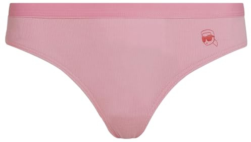 Karl Lagerfeld Damen Ikon Rib Brazilian Begonia Pink S
