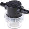 YUOIUX Filtro per pompa dell'acqua, 1/2 pollici, filtro in linea, spruzzatore a vite per pompa dell'acqua, camper e barche