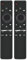 Telecomando di ricambio per Samsung, 2 pezzi BN59-01327B, universale per Samsung Smart TV con 3 tasti di scelta rapida, compatibile con LED, QLED, UHD, cornice, solare, 4K Smart TV