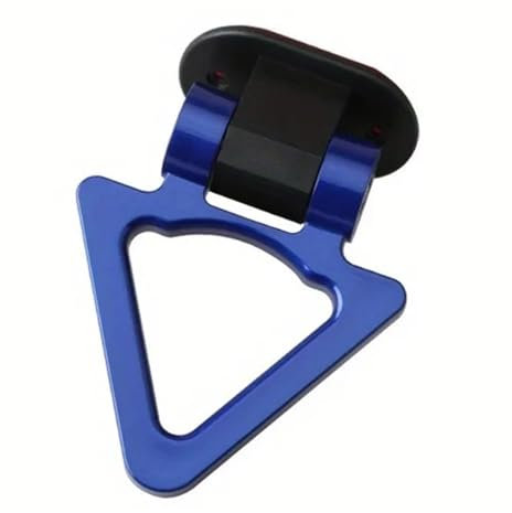 1 Gancio Di Traino Triangolare For Auto, Gancio Di Traino For Auto Personalizzato(Blue)