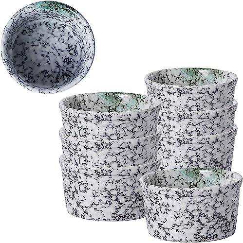 Bowls Soup Bowls Ceramic BowlSoup Bowl Rice Bowl reakfast Bowl Ramekins Set 120ml Creme Brulee Ramekins Souffle Dish Oven Proof Di