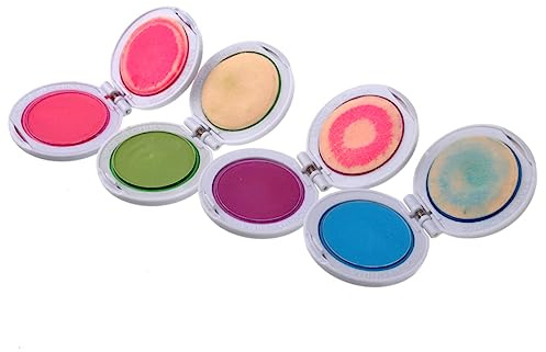 VICASKY Farben Temporäre Haarkreide Set Auswaschbares Diy Haarfarben Puder in Blau Grün Einfach Anzuwendende Haare Kreide Für Haartypen
