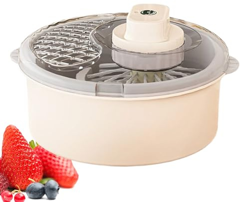 Bol Y Centrifugador De Frutas,Secador Para Alimentos - Bol para Lavar Verduras | Para Uso En La Cocina Con Productos Alimenticios Lechuga Ensalada Fresa Y Para La Preparación De Comidas