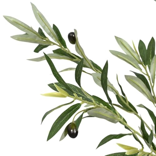 Solivagant Olivenbaum Künstlich 1000 Blätter 300 cm Grün, Dekoration,Kunstpflanzen, 9.4 kg-4103570