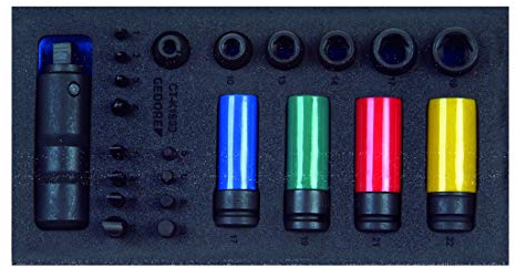 GEDORE Check-Tool-Modul leer, 1 Stück, EI-1500 CT1-K1900 L