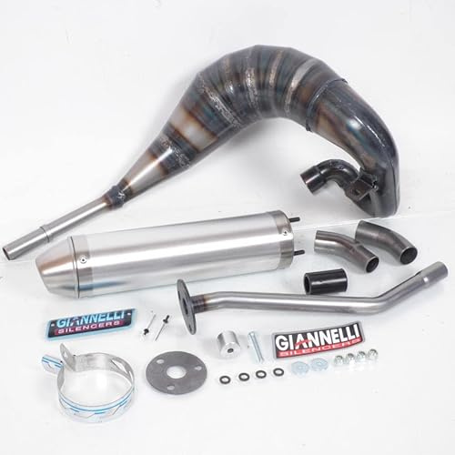 Pot d échappement GIANNELLI compatible avec Moto Rieju 50 MRT 2009 à 2012